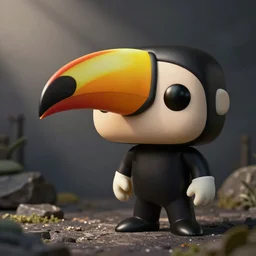 funko pop of a toucan