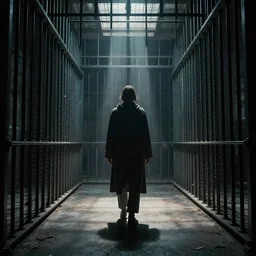 well if they freed me from this prison, symmetric, dynamics lighting, cinematic,