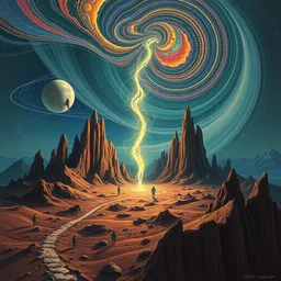 impossible chocolate by beeple, artgerm, bauhaus, salvador dali, bernie wrightson, bruce pennington, frank, stella, alena aenami, angus mckie, alex grey, don bluth, akira toriyama, chris moore, arthur adams, andre masson, dr. suess, brian despain. symbolism, abstract, surrealism, realism, artstation, design 4 k, native, hd