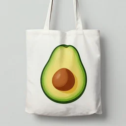 Avocado Design on a Totebag, Concept Product