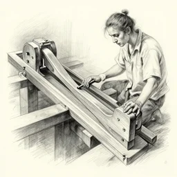 expressive damnable girder - drawing lathe