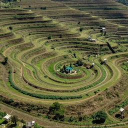 a recursive beautiful landscape