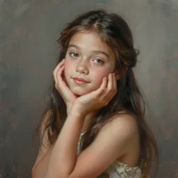 portrait of a young  pocahontas, dreamy and ethereal,, expressive pose, peaceful expression, elegant, highly detailed, digital painting, artstation, concept art, smooth, sharp focus, by gil elvgren