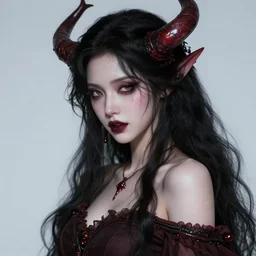 the portrait of chaotic evil female necromancer overlord as absurdly beautiful, gorgeous, elegant, sadistic young woman, an ultrafine hyperdetailed illustration by kim jung gi, irakli nadar, intricate linework, bright colors, octopath traveler, final fantasy, unreal engine 5 highly rendered, global illumination, radiant light, detailed and intricate environment