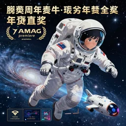 astronaut chasing a spaceship Anime, fine details, cinematic. galaxy starscape. realistic shaded lighting by Ilya Kuvshinov Giuseppe Dangelico Pino and Michael Garmash and Rob Rey greg rutkowski, octane render, IAMAG premiere, aaaa achievement collection, elegant freckles, cinematic hologram, fabulous, daily deviation, annual award winner