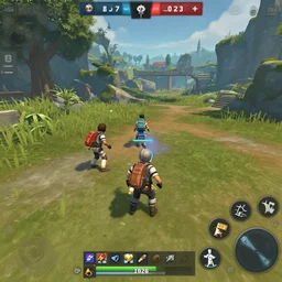screenshot of in - game play of most popular computer game in year 2 0 2 3, 4 k, highly detailed