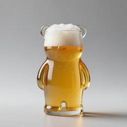 beer in the shape of a bear
