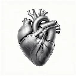 Heart of the internet, style of Giger, H. R. GIGER, 4K, highly detailed, minimalistic