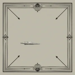 design, symmetry, starship enterprise from star trek, borders, lines, decorations, muted colors, by jean - baptiste monge