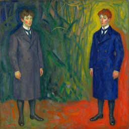 end of the line for all colours, artwork by james ensor and odlion redon