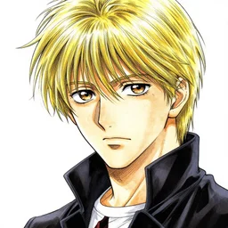 manga portrait of craig aeon macdonald by mengo yokoyari.