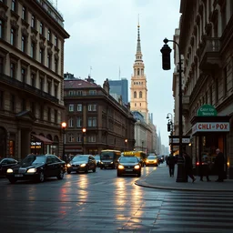 photography of the city inspired by dostoevsky, photo realism, trending on artstation