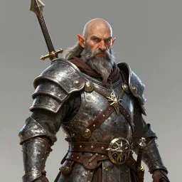 portrait of a dwarf warrior, digital art, sharp focus, detailed