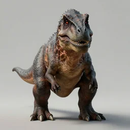 hyperrealistic hyperdetailed studio portrait of a wrinkly superhairy trumposaurus, 8 k, digital painting, somewhat symmetrical