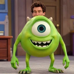 nathan fielder as mike wazowski