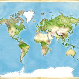 A map of the unknown world