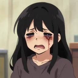 stinky stinky ew gross stinky person anime illustration