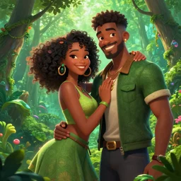 epic professional digital art of 🍃 🛥 😘 👩🏾‍❤️‍💋‍👨🏾 ❤️, best on artstation, cgsociety, wlop, cosmic, epic, stunning, gorgeous, much detail, much wow, masterpiece
