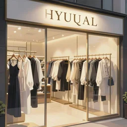 clothes shop in hyuga shopping street, close up, details, sharp focus, elegant, highly detailed, illustration, by jordan grimmer, greg rutkowski, wlop, maya takamura, intricate, trending artstation, pixiv, digital art