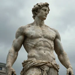 gigachad, neo - classical style, very detailed, masterful, imposing and dominating
