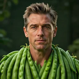 hyperrealistic dslr film still of ( jeff goldblum ) disguised as green beans, stunning 8 k octane comprehensive 3 d render, inspired by istvan sandorfi & greg rutkowski & unreal engine, perfect symmetry, dim volumetric cinematic lighting, extremely hyper - detailed, incredibly real lifelike attributes & flesh texture, intricate, masterpiece, artstation, stunning