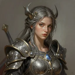 portrait heka the war goddess, fantasy, intricate, highly detailed, digital painting, artstation, concept art, smooth, illustration, art by artgerm