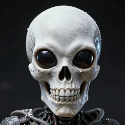 highly detailed alien 👽 shaped space alien sugar skull giger digital art