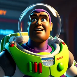 kanye west as buzz lightyear, detailed artstation, anime, disney, pixar, 8 k, 4 k, 6 0 0 mm, hd, dof, kodak film, volumetric lighting, subsurface scattering, detailed photorealistic, octane render, detailed details
