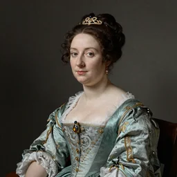 a portrait of an elegant lady, 1650s