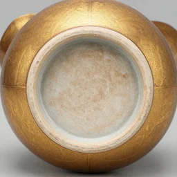 photo full view of an ancient japanese ceramic, micro detail, ( ( ( ( ( ( intricate ) ) ) gold details ) ) )