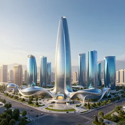 future city of tashkent, realistic, ultra details