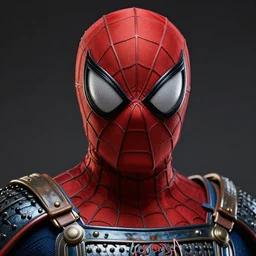 full samurai ninja armor  spiderman , muscular, extremely detailed eyes, fantastic details full face, mouth, trending on artstation, pixiv, cgsociety, hyperdetailed Unreal Engine 4k 8k ultra HD,  WLOP