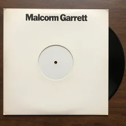 Album art for a 70s post-punk record, by Malcolm Garrett