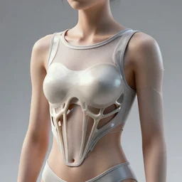 skin exoskeleton wearable, product design, futuristic