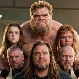 A badass photo of the real big chungus in a marvel movie, hyper detailed, award winning photography, cinematic, perfect faces