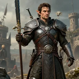 henry cavill as a [ high ] [ elf ] in warhammer fantasy