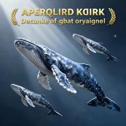 space whales, fantasy,