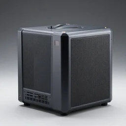gas powered computer, product photo, detailed, studio lighting, 4k