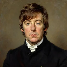 regency era painting of a young paul mccartney