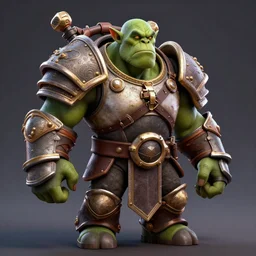 digital art, an orc with armor, octane render, detailed, brawl stars, unreal engine 5, cinema 4 d cinematic, artstation, greg rutkowski