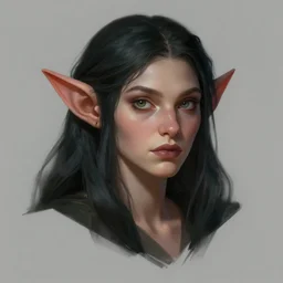 a forest goblin, beautiful, elegant, realistic, dnd character art portrait, dark fantasy art, matte fantasy painting, deviantart artstation, by jason felix by steve argyle by tyler jacobson by peter mohrbacher by paul hedley, cinema