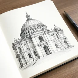 sketchbook page print, magnificent, medium shot, details, sharp focus, elegant, highly detailed, illustration, by jordan grimmer and greg rutkowski, intricate, beautiful, trending artstation, pixiv, digital art