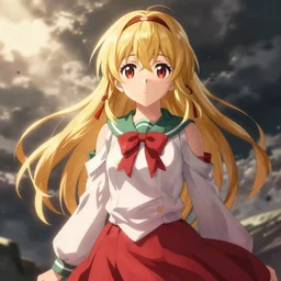 pixiv artwork of marisa kirisame from touhou project, marisa kirisame touhou artwork by greg rutkowski