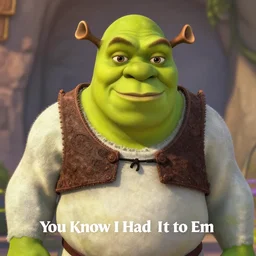 shrek You Know I Had to Do It to Em