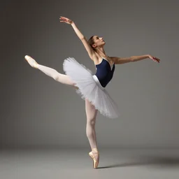 victor pascow ballerina, 4 k, trending on artstatiom