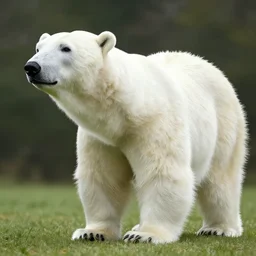pete alonso as a polar bear hybrid