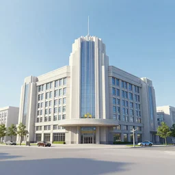 “ large art deco city from the 1 9 5 0 s ”