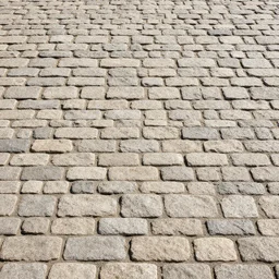 cobblestone texture seamless with flat lighting and no shadows
