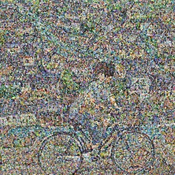 A teenager riding a bicycle in a town by a river with capybaras passing by , Makoto Shinkai, Studio Ghibli