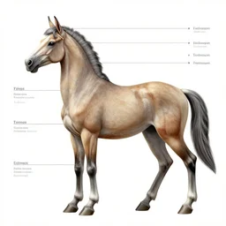 centaur anatomy reference sheet, 8k, very detailed.
